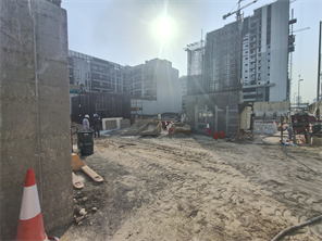 311 Boulevard, Jumeirah Village Circle (JVC) construction progress, 10% complete: RERA site inspection 17 Aug 2026 (photo 6)
