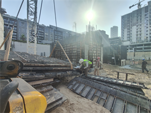 311 Boulevard, Jumeirah Village Circle (JVC) construction progress, 10% complete: RERA site inspection 17 Aug 2026 (photo 4)