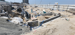 Coral Isle Residences — construction site