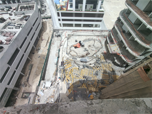 Parkside Boulevard — construction site