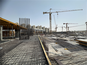 ELM at Park Five, Dubai Production City (IMPZ) construction progress, 16.18% complete: RERA site inspection 3 Sept 2026 (photo 3)