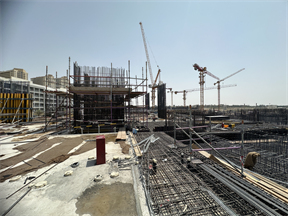 ELM at Park Five, Dubai Production City (IMPZ) construction progress, 16.18% complete: RERA site inspection 3 Sept 2026 (photo 2)
