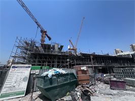 Ember at Park Five, Dubai Production City (IMPZ) construction progress, 18.24% complete: RERA site inspection 17 Sept 2026 (photo 5)