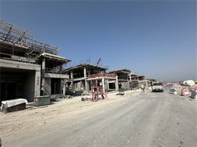 Palm Jebel Ali - Frond B — construction site