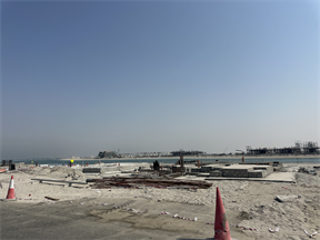 Palm Jebel Ali - Frond B — construction site
