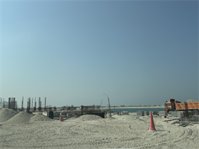 Palm Jebel Ali - Frond B — construction site
