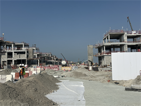 Palm Jebel Ali - Frond E — construction site