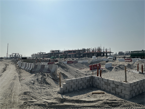 Palm Jebel Ali - Frond E — construction site