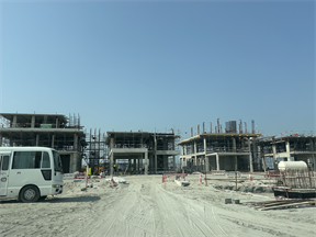 Palm Jebel Ali - Frond C — construction site