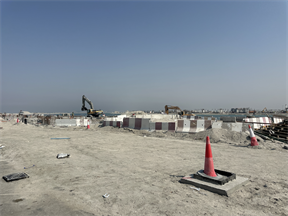 Palm Jebel Ali - Frond C — construction site