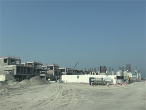 Palm Jebel Ali - Frond F — construction site