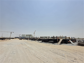 Knightsbridge Park — construction site