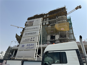 The Baltimore — construction site