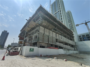 One Park Square by Iman, Jumeirah Village Circle (JVC) construction progress, 20.05% complete: RERA site inspection 22 Sept 2026 (photo 3)