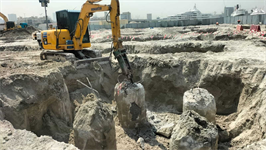 Marina Place 1 — construction site