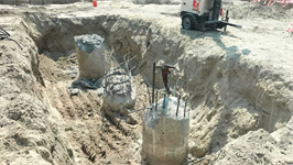 Marina Place 1 — construction site
