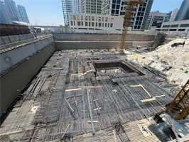 Rove Home Dubai Marina — construction site