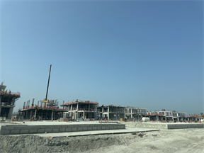 Palm Jebel Ali - Frond D — construction site