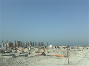 Palm Jebel Ali - Frond D — construction site