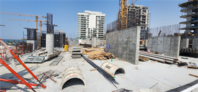 Esme Beach Residences, Dubai Islands construction progress, 14.42% complete: RERA site inspection 3 Sept 2026 (photo 5)