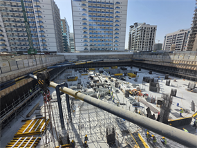 The Boulevard by Prestige One construction progress, 10.57% complete: RERA site inspection 23 Sept 2026 (photo 1)