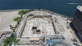 The Bristol Emaar Beachfront — construction site