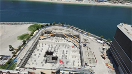 The Bristol Emaar Beachfront — construction site
