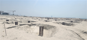 Jumeirah Asora Bay, La Mer construction progress, 4.4% complete: RERA site inspection 12 Aug 2026 (photo 3)