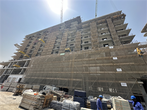 Ellison, Town Square Dubai construction progress, 40.15% complete: RERA site inspection 17 Sept 2026 (photo 4)