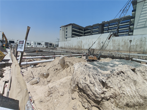 Guzel Towers Block A, Jumeirah Village Triangle (JVT) construction progress, 6.96% complete: RERA site inspection 24 Jul 2026 (photo 2)