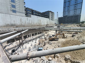 Guzel Towers Block A, Jumeirah Village Triangle (JVT) construction progress, 6.96% complete: RERA site inspection 24 Jul 2026 (photo 1)