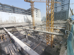 Guzel Towers — construction site