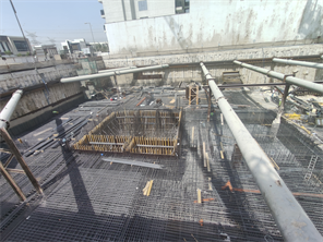 Guzel Towers — construction site
