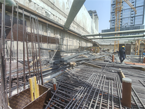 Guzel Towers — construction site