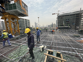 OAK YARD, Jumeirah Village Circle construction progress, 26.16% complete: RERA site inspection 25 Jun 2026 (photo 6)