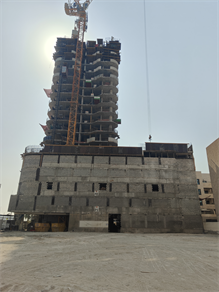 Azha Millennium Residences, Jumeirah Village Triangle (JVT), Dubai construction progress, 30.07% complete: RERA site inspection 29 Sept 2026 (photo 4)