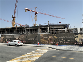 Neem at Park Five, Dubai Production City (IMPZ) construction progress, 15.22% complete: RERA site inspection 9 Sept 2026 (photo 1)