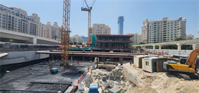 Olaia Residences, Palm Jumeirah construction progress, 14.31% complete: RERA site inspection 21 Jul 2026 (photo 6)