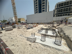 West 5 Residences — construction site