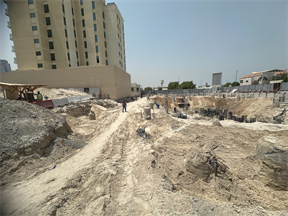 West 5 Residences — construction site