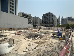 West 5 Residences — construction site