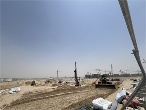 Capria East, Ghaf Woods construction progress, 0.94% complete: RERA site inspection 23 Jun 2026 (photo 3)