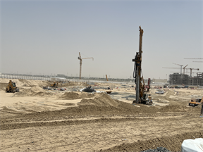 Capria East, Ghaf Woods construction progress, 0.94% complete: RERA site inspection 23 Jun 2026 (photo 2)