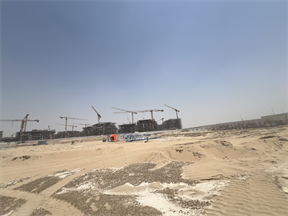 Capria West, Ghaf Woods construction progress, 1.23% complete: RERA site inspection 23 Jun 2026 (photo 3)