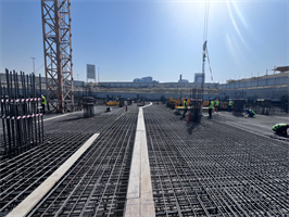 15 Cascade, Motor City construction progress, 5.5% complete: RERA site inspection 2 Jul 2026 (photo 3)