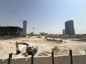 Ananda Residences Tower B, Motor City construction progress, 3.2% complete: RERA site inspection 7 Oct 2026 (photo 5)
