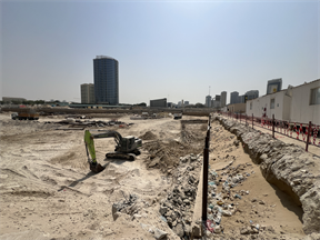 Ananda Residences — construction site