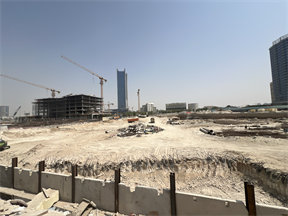 Ananda Residences — construction site