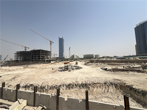 Ananda Residences Tower B, Motor City construction progress, 3.2% complete: RERA site inspection 7 Oct 2026 (photo 4)