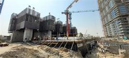 The Element at Sobha One, Sobha One construction progress, 11.12% complete: RERA site inspection 11 Aug 2026 (photo 2)